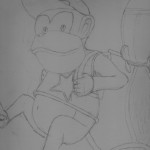 Diddy Kong Sketch