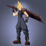 How To Draw Cloud Strife