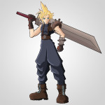 How To Draw Cloud Strife