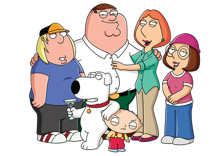 family guy characters drawings