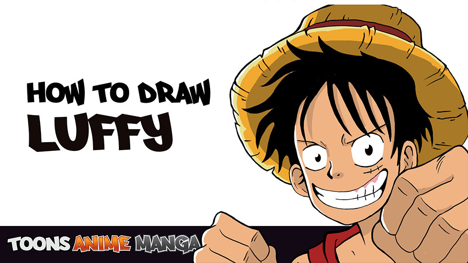 HOW TO DRAW LUFFY 