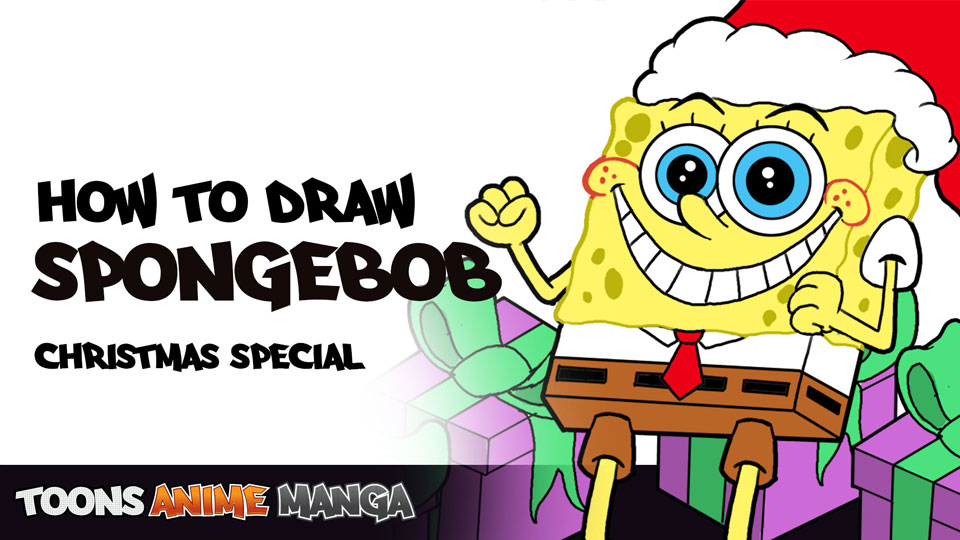 how-to-draw-spongebob-christmas-special