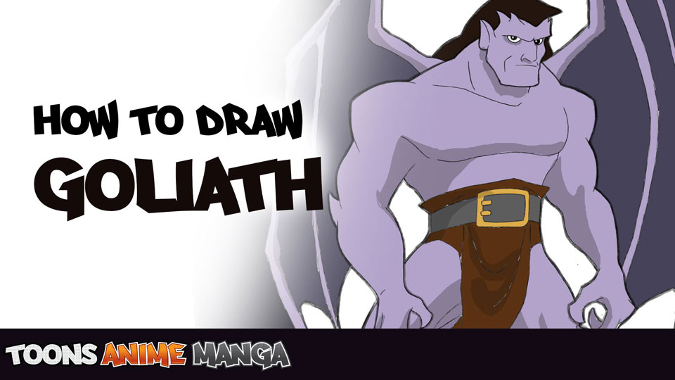 how-to-draw-goliath-from-gargoyles